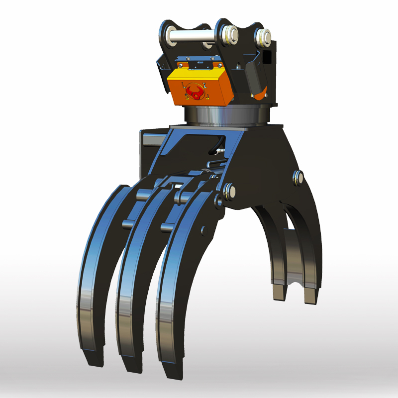 Log Grapple with four teeth-90B5