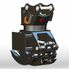 Log Grapple with four teeth-90B5