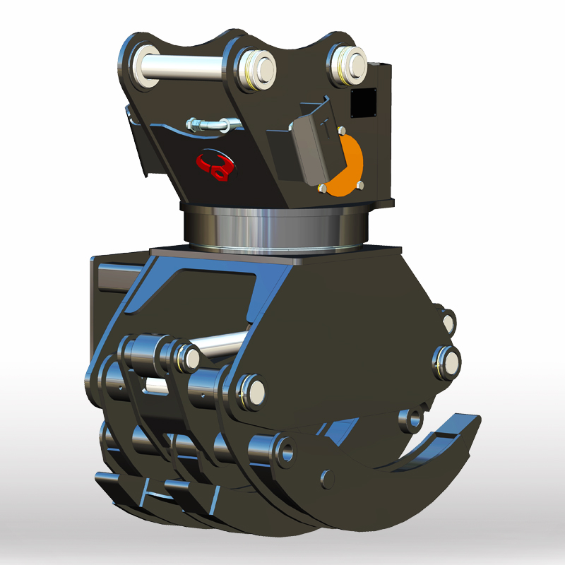Log Grapple with four teeth-90B5