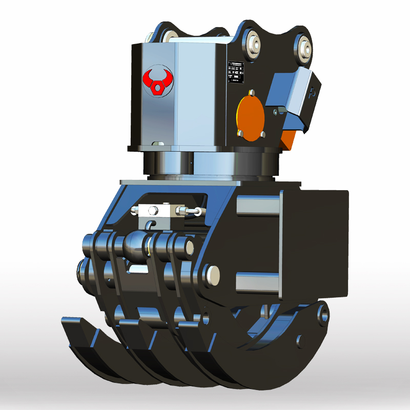 Log Grapple with four teeth-90B5