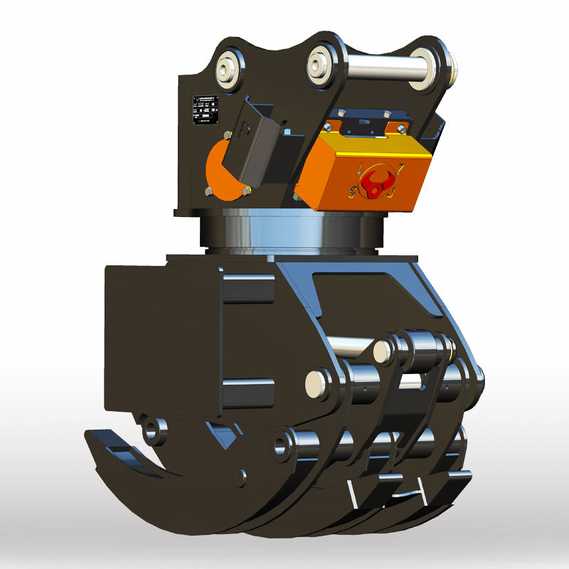 Log Grapple with four teeth-90B5