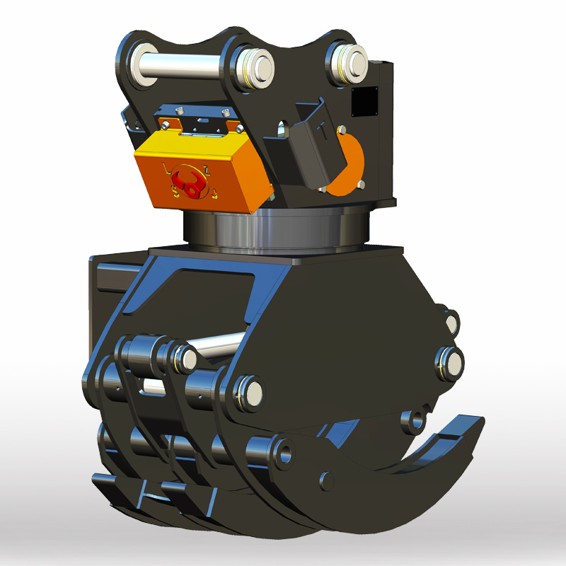 Log Grapple with four teeth-90B5