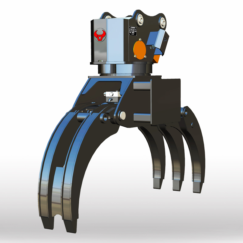 Log Grapple with four teeth-90B5