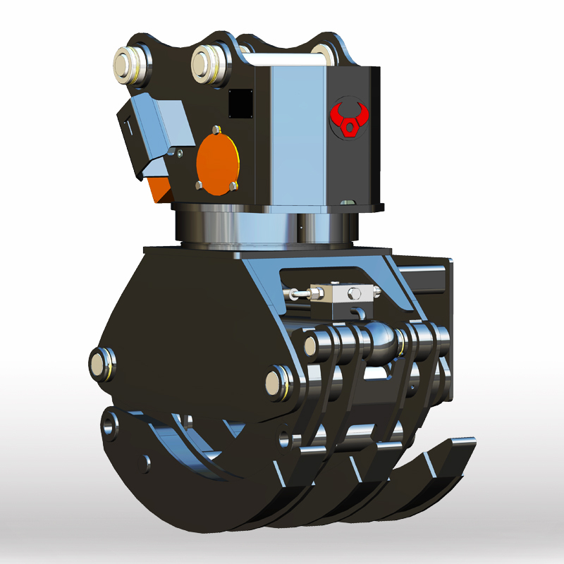 Log Grapple with four teeth-90B5