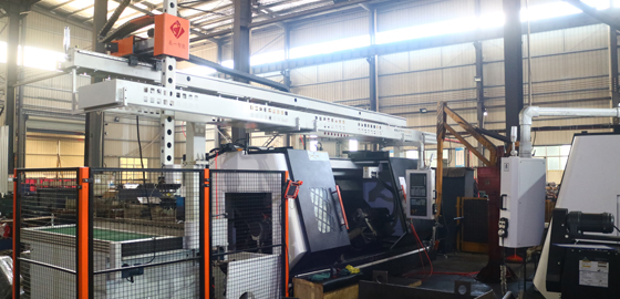 Automated machining center