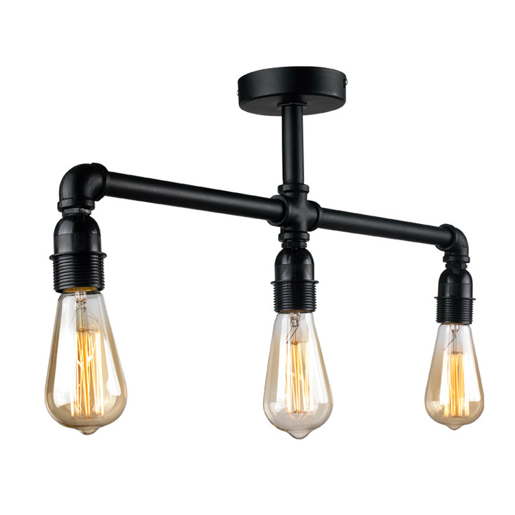 Classic Loft Retro Industrial Vintage Water Pipe Pendant Lamp E27 E26 NS-125336