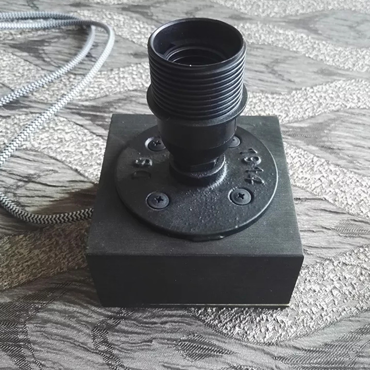 Wood Base Table Lamp Edison Bulb Steampunk desk Lamp for home decoration lighting NS-125335