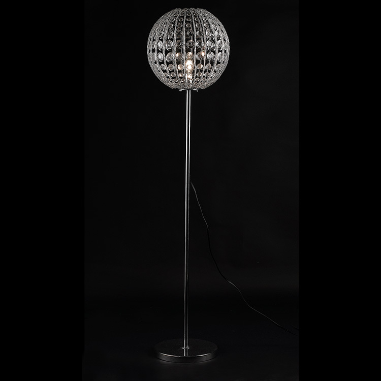 wholesale indoor living room decorations reading side glass floor lamp