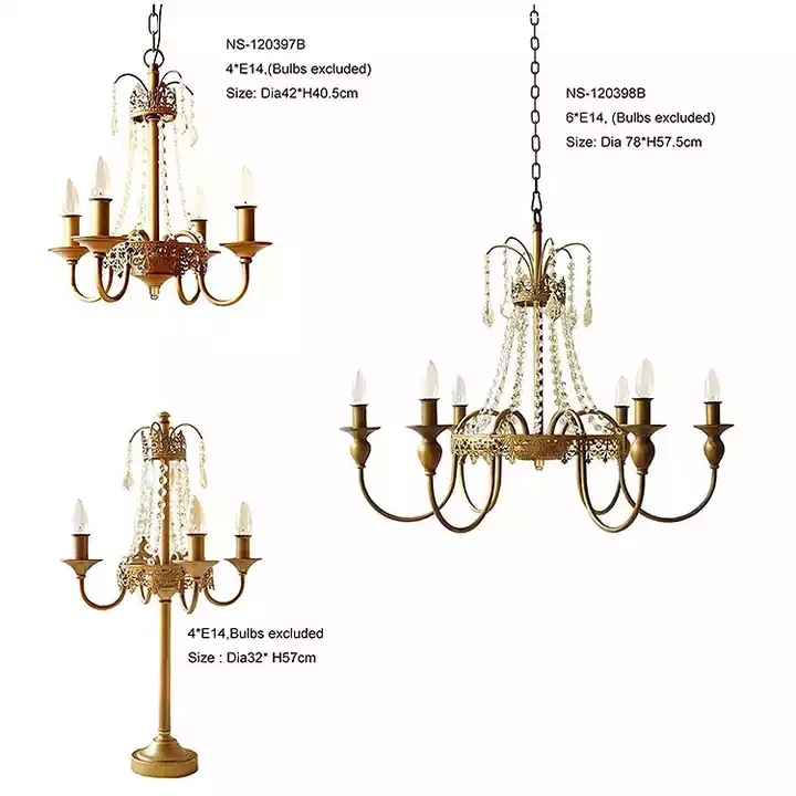 Copper Home Lighting Maria Teresha Chandeliers and Pendant Lights Industrial Large Project Glass Living Room LED European Modern