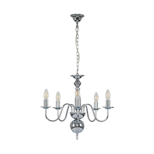 nordic restaurant luminaire light fixture maria teresha 5 metal arm chandelier