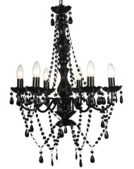 Plastic Candelabra Chandelier Lightings Gypsy Colored Pendant Light Indoor Home Ceiling Chandelier Lights