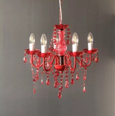 3 light black indoor Gypsy Maria theresa home decoration crystal Chandelier Lights