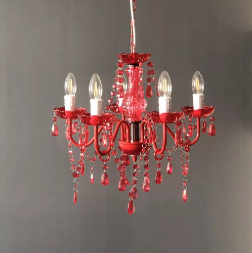 3 light black indoor Gypsy Maria theresa home decoration crystal Chandelier Lights