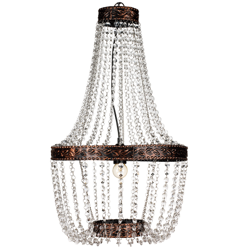 Vintage lamp light decoration acrylic chandelier lighting kids children room