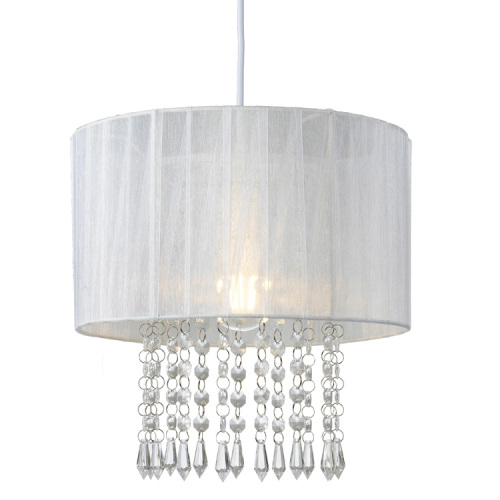 Factory Lighting Acrylic Drop Ceiling Light Fitting Shade Crystal Hanging Chandelier