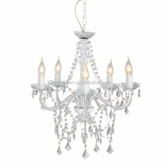 hot new products for 2015 cheap large chandelier 5 light acrylic decorative chandelier wedding decoration NS-120009C