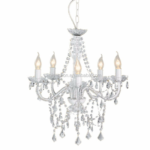 hot new products for 2015 cheap large chandelier 5 light acrylic decorative chandelier wedding decoration NS-120009C