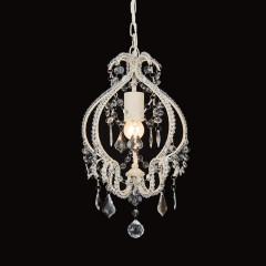 1 light living room small effect white with clear acrylic chandelier pendant lighting