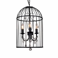 LED Garden Furniture Light Birdcage Ceiling Pendant Chandelier light