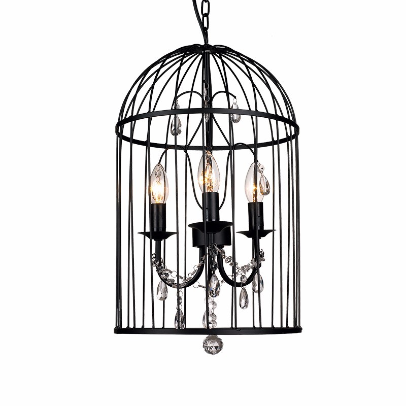 LED Garden Furniture Light Birdcage Ceiling Pendant Chandelier light