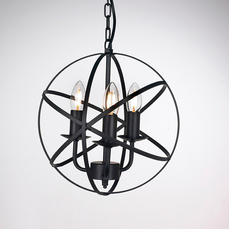 Vintage table LED lamp energy saving sample design light with lampshade NS-121119