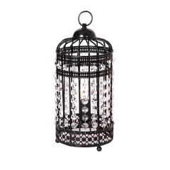 factory wholesale vintage lighting antique side decorative birdcage cage light table floor lamp