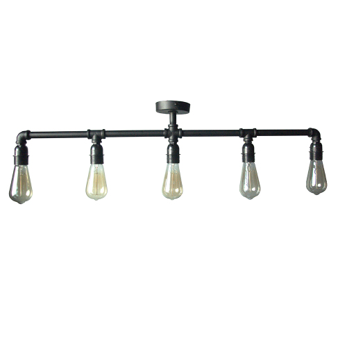 Vintage design retro light antique industrial loft iron pipe lamp for bar cafe decoration