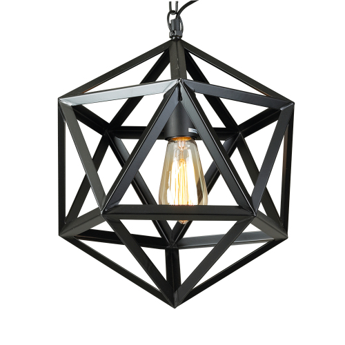 American loft industrial iron bird cage retro pendant lamp