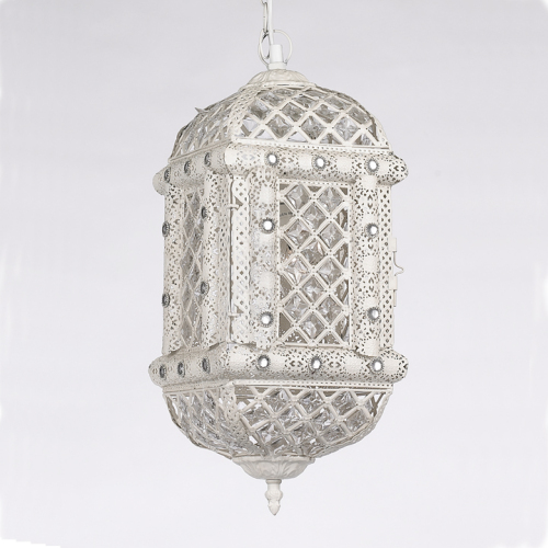 Hot Sale Moroccan Wholesale Turkish Mosaic Lamp Lantern Light NS-124010 Lighting and Circuitry Design Moroccan Style Iron White