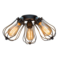 led Vintage Retro Hanging Lamps Home Decor Dining Room ceiling lights chandeliers modern