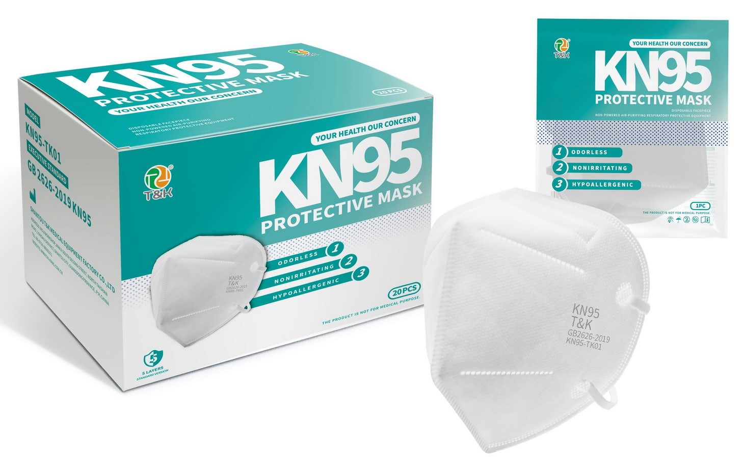 A diferença entre a máscara N95 e KN95, precauções para usar a máscara KN95 - famosa tomada de fábrica de máscaras descartáveis