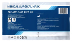 Máscara cirúrgica médica tipo IIR de 3 camadas (alça de orelha)