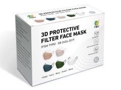 KF94 Masque de protection en forme de poisson 3D 5 couleurs