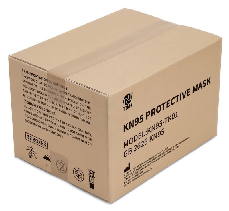 KN95 หน้ากากป้องกัน GB2626-2019