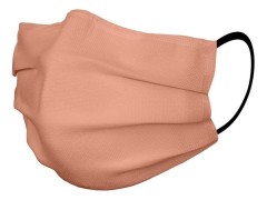 Masque médical jetable 3 plis de type I (orange Morandi)
