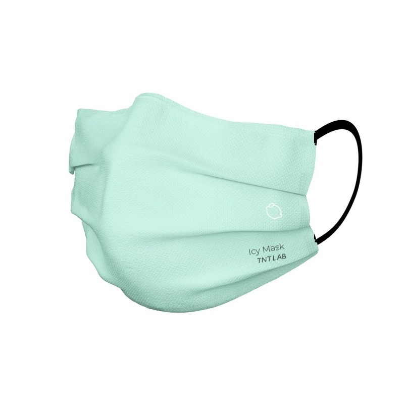 3-lagige Einweg-Duftmaske (Pink: Mint Peach Icy, Grün: Mint Lime Icy, Blau: Mint Citrus Icy)