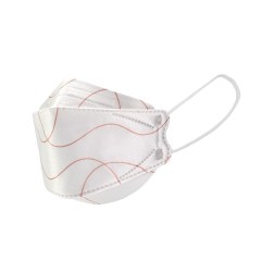 KF94 3D Fish Shape Protective Filter Face Mask (Ivory)