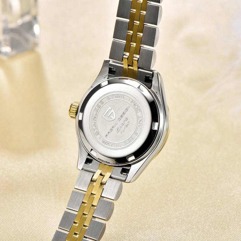 PAGANI DESIGN Women's Watches for Girlfriend Stainless Steel Jubilee Bracelet Waterproof Wrist Watches with Miyota Quartz Movement Sapphire