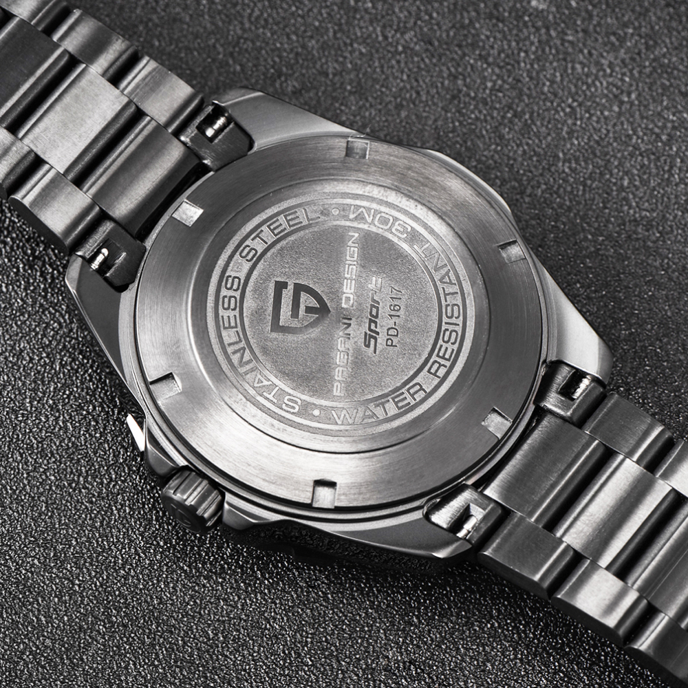 PAGANI DESIGN Automatic Men's Watches Waterproof Stainless Steel Wrist Watch for Men Ceramic Polygon Bezel Unique Design Homage Watches