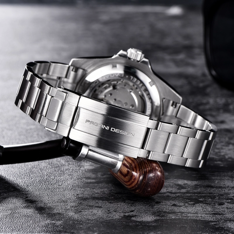 PAGANI DESIGN PD-1639 Automatic Watches for Men Mechanical Sports Men's Wrist Watch with NH35A Movement Ceramic Bezel 100M Waterproof Watches