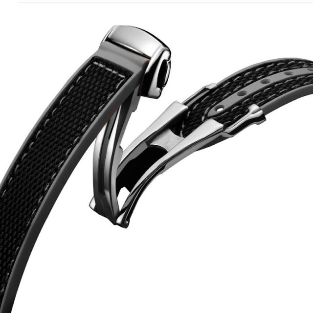 PAGANI DESIGN Original Rubber Strap & Stainless Steel Bracelet for Model 1667 Seamaster Homage Watches