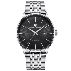 Steel Silver Black