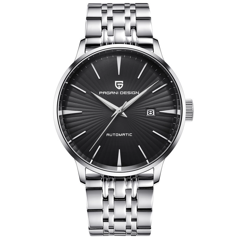 PAGANI DESIGN PD-2770 Luxury Automatic Men's Watches Stainless Steel Genuine Leather Waterproof Wrist Watch for Men Business Style Casual Design