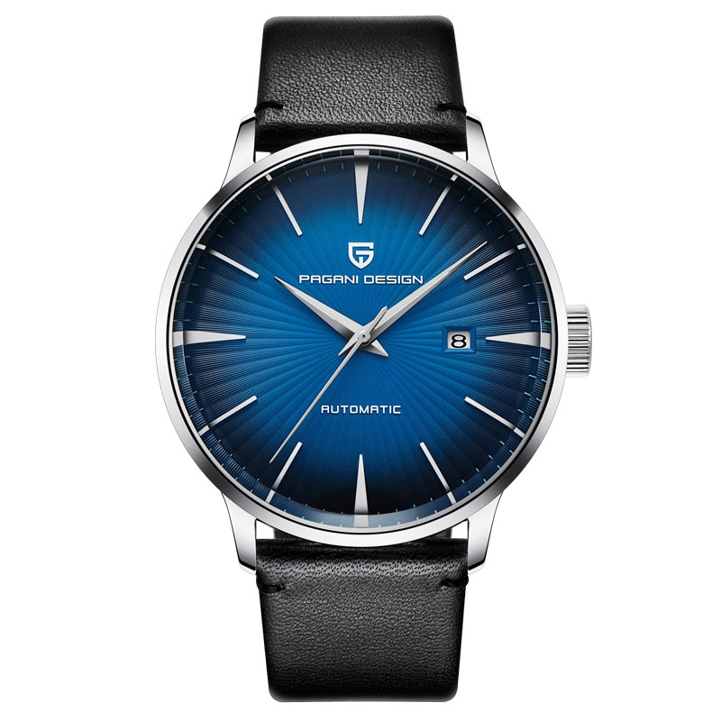 PAGANI DESIGN Luxury Automatic Men's Watches Stainless Steel Genuine Leather Waterproof Wrist Watch for Men Business Style Casual Design