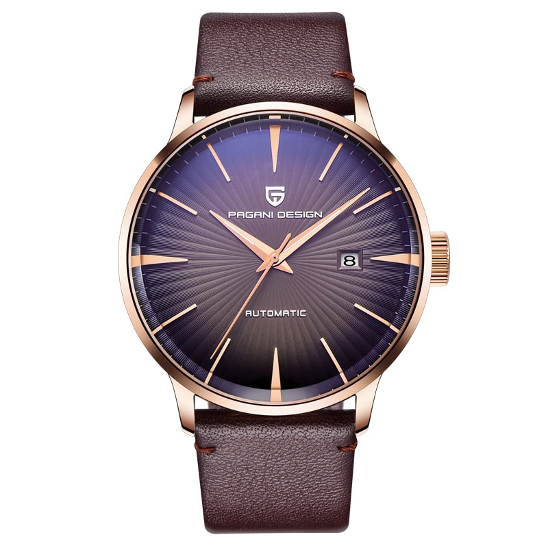 PAGANI DESIGN PD-2770 Luxury Automatic Men's Watches Stainless Steel Genuine Leather Waterproof Wrist Watch for Men Business Style Casual Design