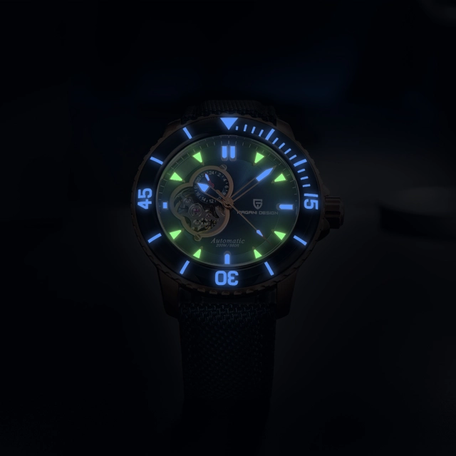 Best Lume Watches Seiko Illuminated Watch PAGANI DESIGN PD