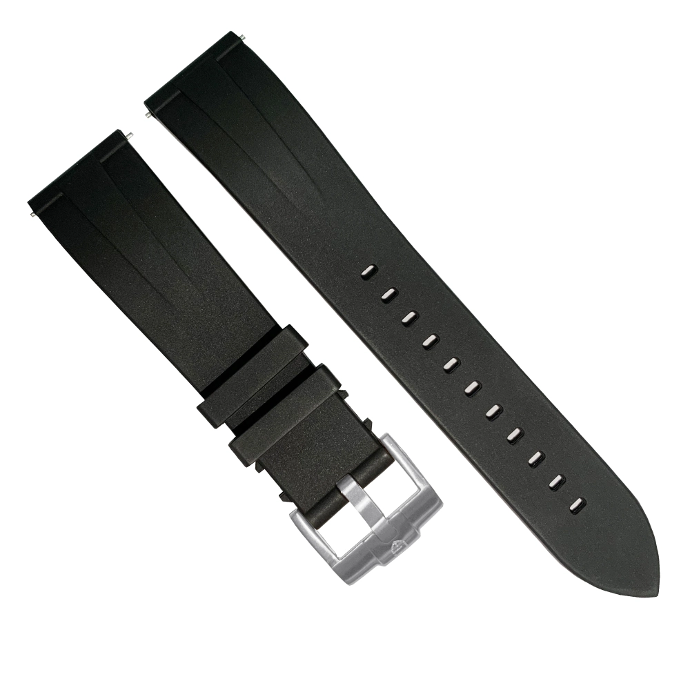 Withc Ly Addelear PAGANI DESIGN Silicone Watchband Withc Classic Buckle Suitable for ...