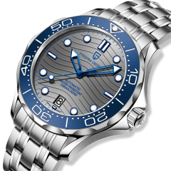 blue grey steel bracelet PD1685