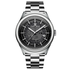 silver black
