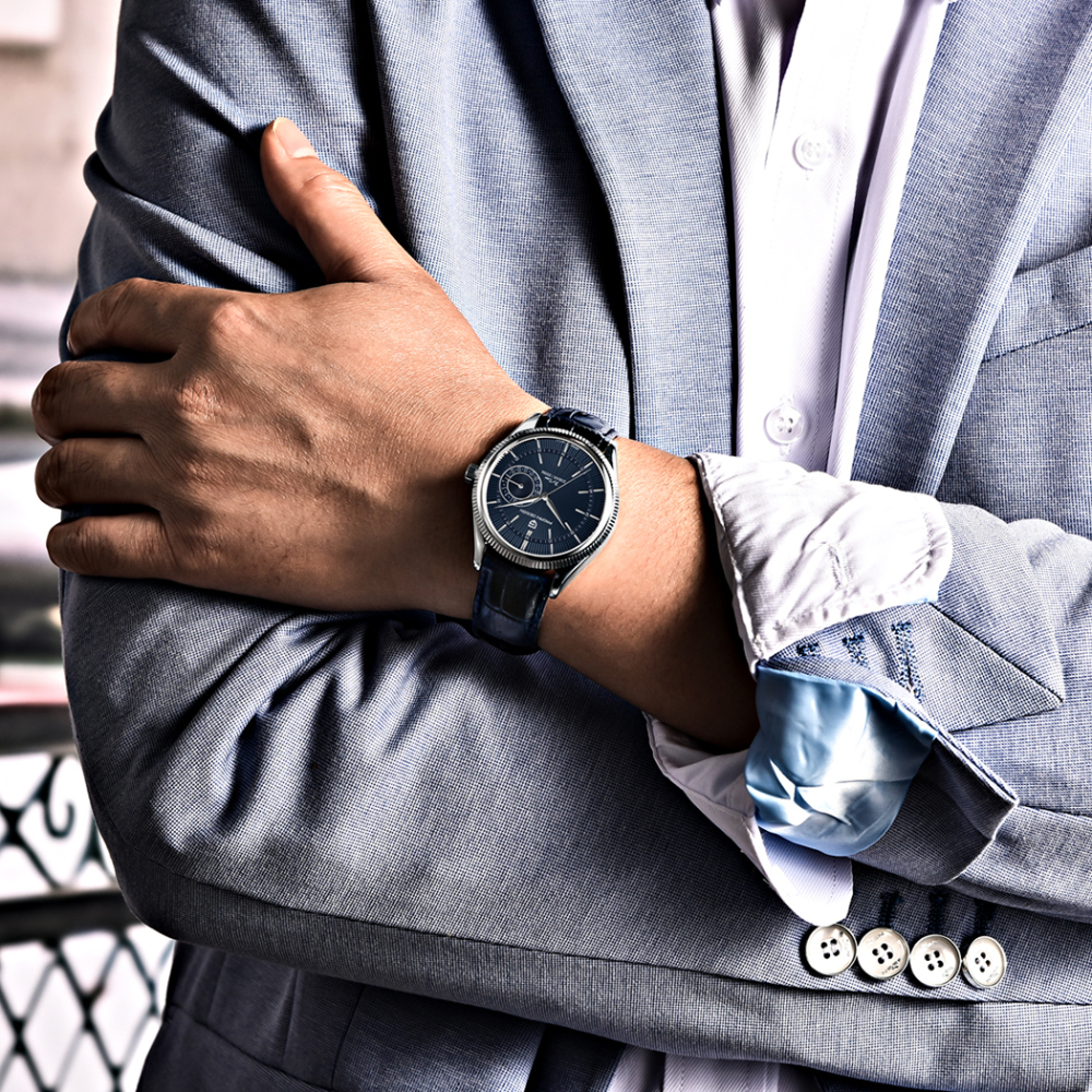 PAGANI DESIGN Men's Quartz Watches with Genuine Leather Watchband Luxury Cusual Wrist Watch for Men Waterproof Auto Date Business Wristwatch